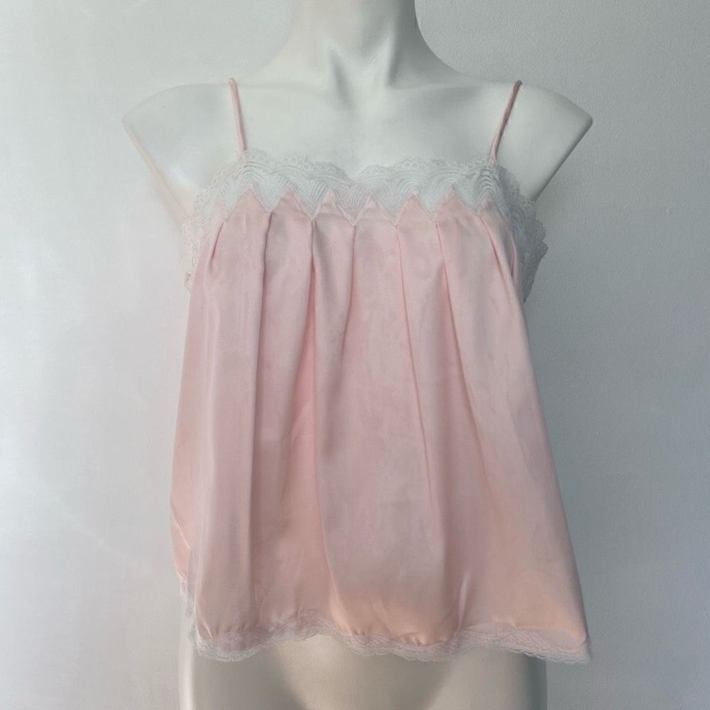 Bert Yelin for Iris 60s vintage lace camisole union made USA